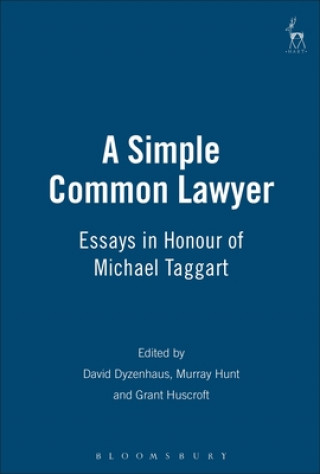 Kniha Simple Common Lawyer David Dyzenhaus