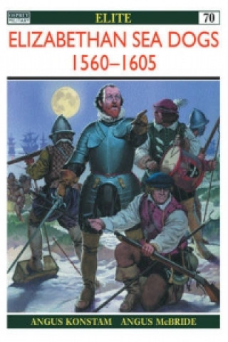 Könyv Elizabethan Sea Dogs 1560-1605 Angus Konstam