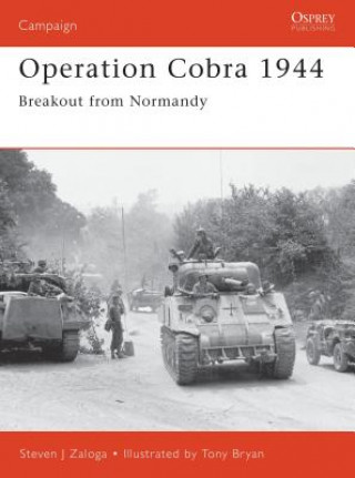 Carte Operation Cobra 1944 Steven J. Zaloga