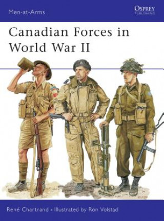 Carte Canadian Forces in World War II Rene Chartrand