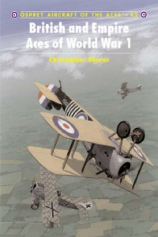 Könyv British and Empire Aces of World War I Christopher F. Shores