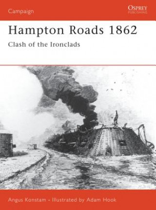 Kniha Hampton Roads 1862 Angus Konstam