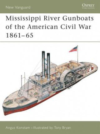 Carte Mississippi River Gunboats of the American Civil War 1861-65 Angus Konstam