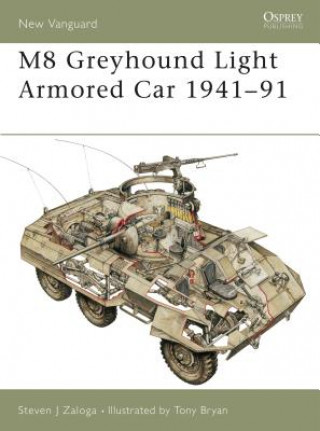 Книга M8 Greyhound Light Armored Car 1941-91 Steven J. Zaloga