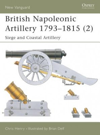 Kniha British Napoleonic Artillery 1793-1815 (2) Chris Henry