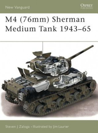 Kniha M4 (76mm) Sherman Medium Tank 1943-65 Steven J. Zaloga