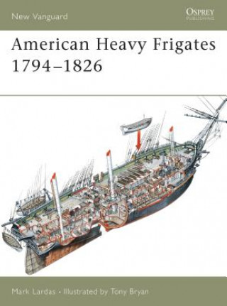 Könyv American Heavy Frigates 1794-1826 Mark Lardas
