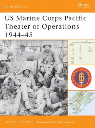 Kniha Us Marine Corps Pacific Theater of Operations (3) Gordon L. Rottman
