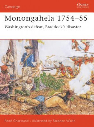 Carte Monongahela 1754-55 René Chartrand