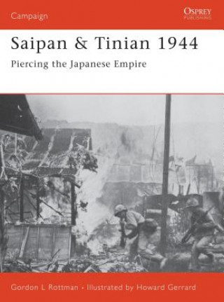 Knjiga Saipan & Tinian 1944 Gordon L. Rottman