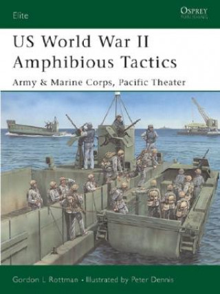 Book US Amphibious Tactics, Pacific 1942-45 Gordon L. Rottman
