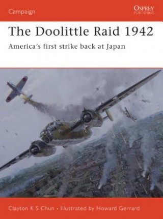Carte Doolittle Raid 1942 Clayton Chun