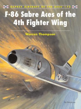 Kniha F-86 Sabre Aces of the 4th Fighter Wing Warren Thompson