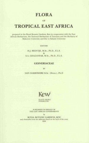 Könyv Flora of Tropical East Africa: Gesneriaceae Henk Beentje