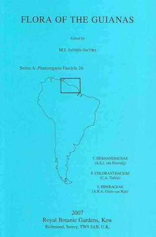 Kniha Flora of the Guianas. Series A: Phanerogams Fascicle 24 M. J. Jansen-Jacobs