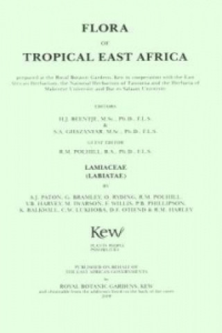Könyv Flora of Tropical East Africa: Lamiaceae (Labiatae) 