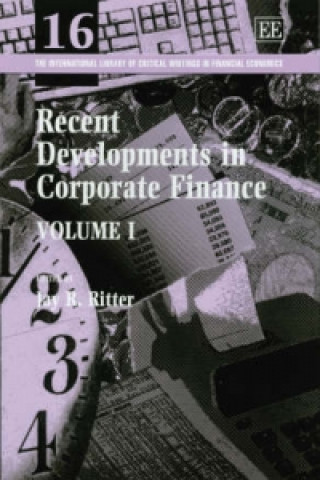 Kniha Recent Developments in Corporate Finance 