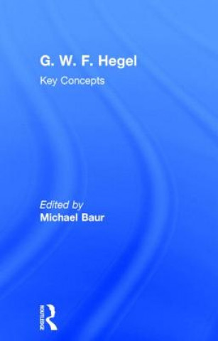 Book G. W. F. Hegel Michael Baur