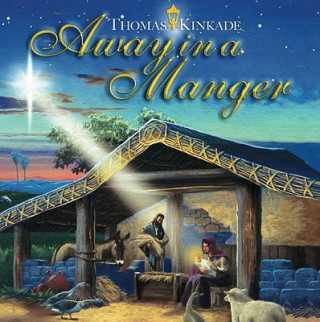 Kniha Away in a Manger Thomas Kinkade