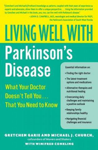 Knjiga Living Well with Parkinson's Disease Gretchen Garie