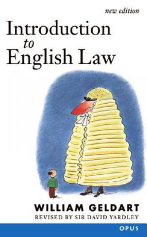 Kniha Introduction to English Law W.M. Geldart
