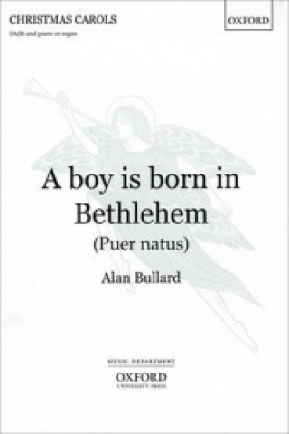 Nyomtatványok boy is born in Bethlehem (Puer natus) 