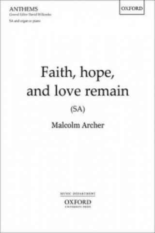 Printed items Faith, Hope, and Love Remain 