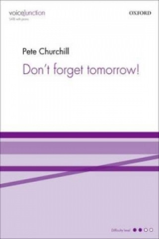 Prasa Don't Forget Tomorrow PETE CHURCHILL