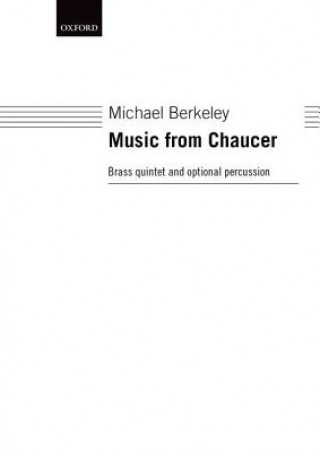 Libro Music from Chaucer Michael Berkeley