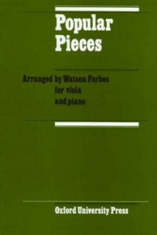 Tiskovina Popular Pieces for Viola Watson Forbes