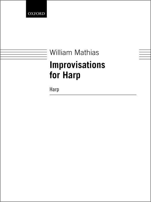 Tiskovina Improvisations for Harp William Mathias