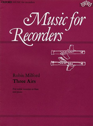 Tiskani izdelki Three Airs Robin Milford