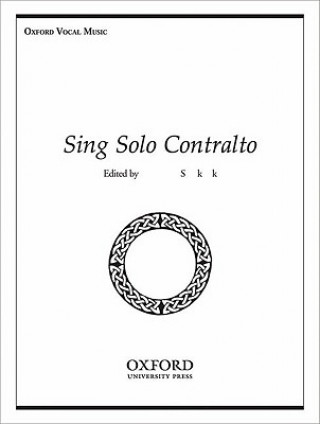 Materiale tipărite Sing Solo Contralto Constance Shacklock