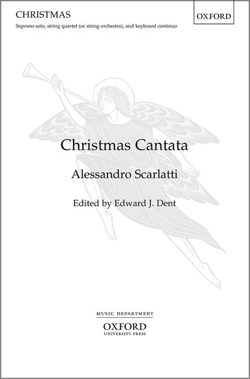 Tlačovina Christmas Cantata Alessandro Scarlatti