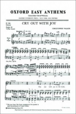 Nyomtatványok Cry out with joy 