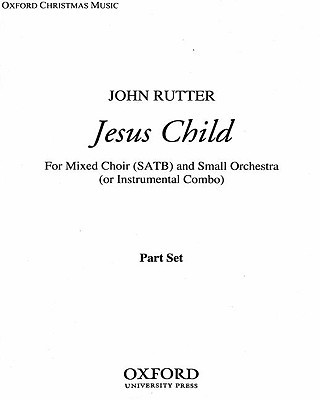 Tiskovina Jesus Child John Rutter