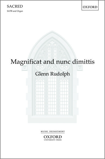 Nyomtatványok Magnificat and Nunc Dimittis Glenn L. Rudolph