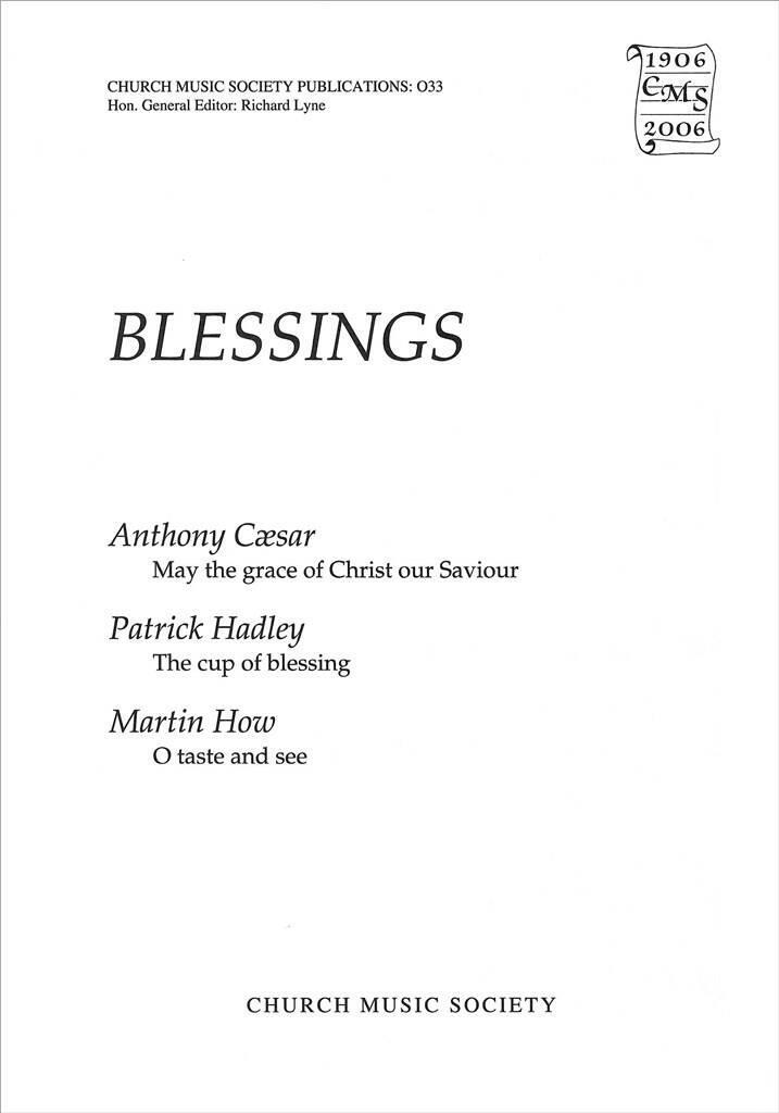 Tiskani izdelki Blessings ANTHONY CAESAR_PATRI