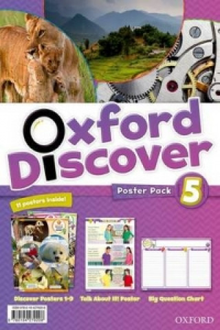 Tlačovina Oxford Discover: 5: Poster Pack collegium