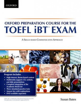 Carte Oxford Preparation Course for the TOEFL iBT  Exam: Student's Book Pack with Audio CDs and website access code Susan Bates