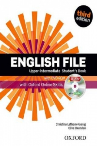 Könyv English File third edition: Upper-intermediate: Student's Book with iTutor and Online Skills Latham-Koenig Christina; Oxenden Clive