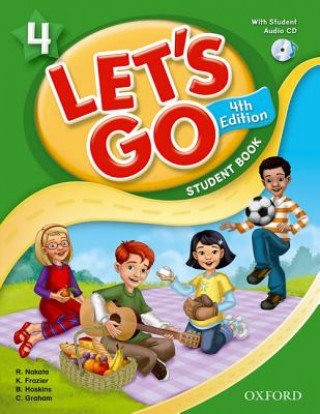 Carte Let's Go: 4: Student Book With Audio CD Pack Ritzuko Nakata