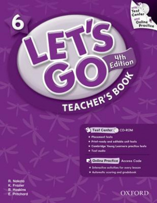 Kniha Let's Go: 6: Teacher's Book With Test Center Pack Ritzuko Nakata