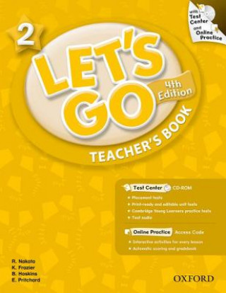 Libro Let's Go: 2: Teacher's Book With Test Center Pack Ritzuko Nakata