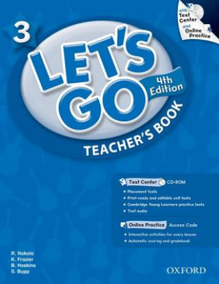 Könyv Let's Go: 3: Teacher's Book With Test Center Pack Ritzuko Nakata