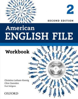 Carte American English File: Level 2: Workbook with iChecker collegium