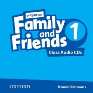 Hanganyagok Family and Friends: Level 1: Class Audio CDs Naomi Simmons