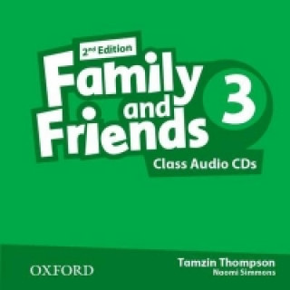 Hanganyagok Family and Friends: Level 3: Class Audio CDs Tamzin Thompson