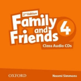 Hanganyagok Family and Friends: Level 4: Class Audio CDs Naomi Simmons