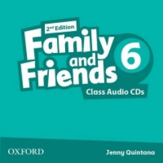 Hanganyagok Family and Friends: Level 6: Class Audio CDs Jenny Quintana